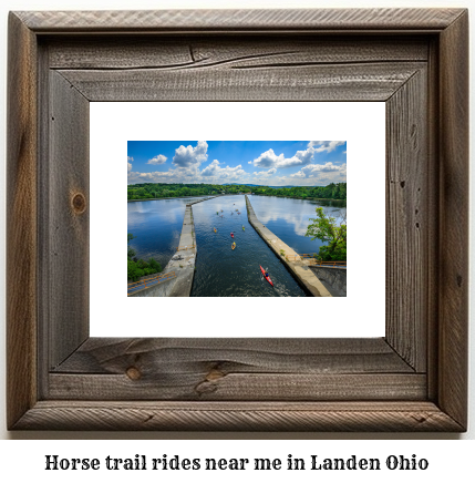 horse trail rides near me in Landen, Ohio